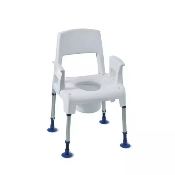 Silla de ducha fija Invacare Aquatec Pico Commode