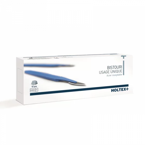 Bisturí desechable Holtex n°12 caja de 10