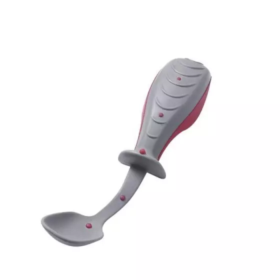 Cuchara ergonómica flexible Holtex frambuesa