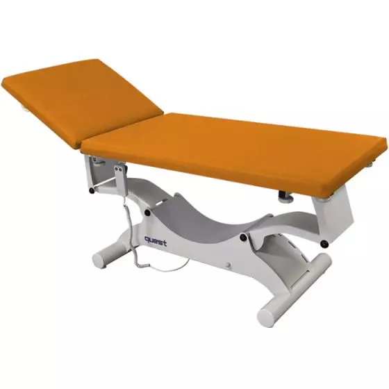 Camilla eléctrica de Quest Promotal 2050-10 tapicería plana 