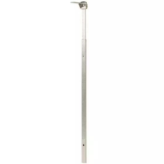 Tallimetro para adulto telescópico de aluminio 6-200 cm Grad 1 mm