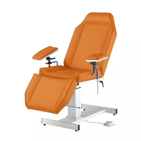 Sillón para extracción de sangre a altura regulable electrico Carina 51207