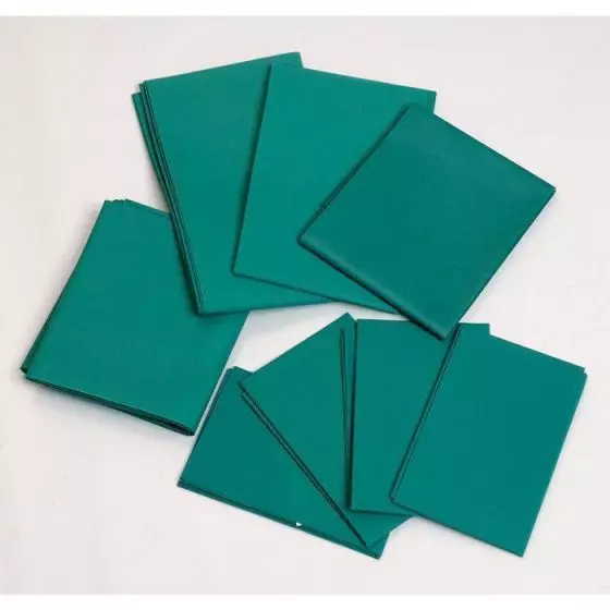 Caja de 50 campos Optima no tejidos / PE sin agujeros, con adhesivos LCH