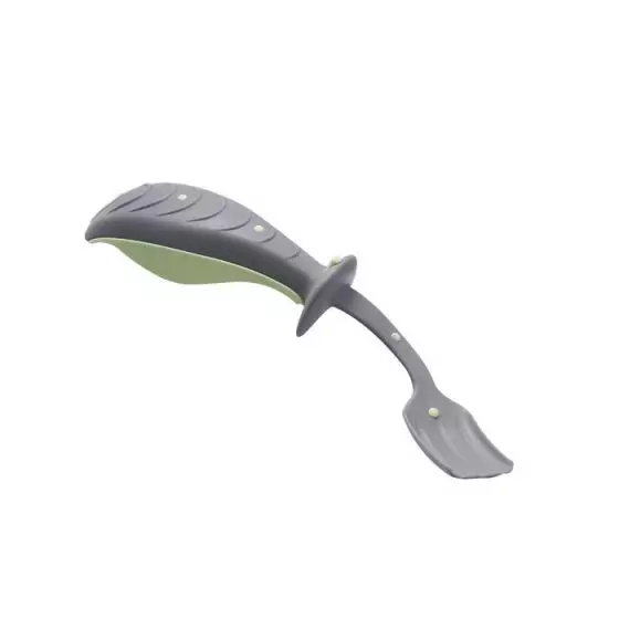 Tenedor ergonómico flexible Holtex amarillo