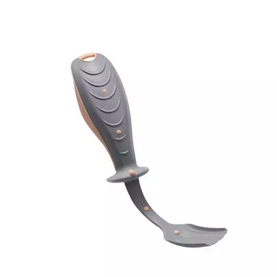 Tenedor ergonómico flexible Holtex naranja