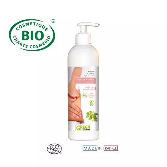 Aceite para masaje relajante Bio 500 ml Green For Health