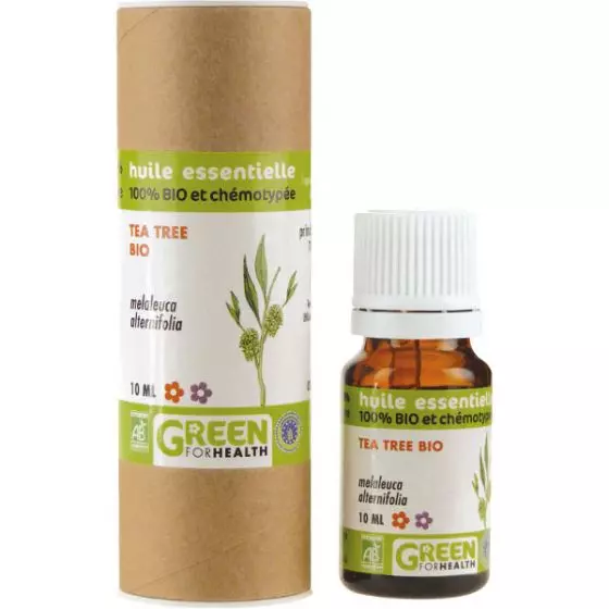 Aceites esenciales del árbol del té bio Green For Health 