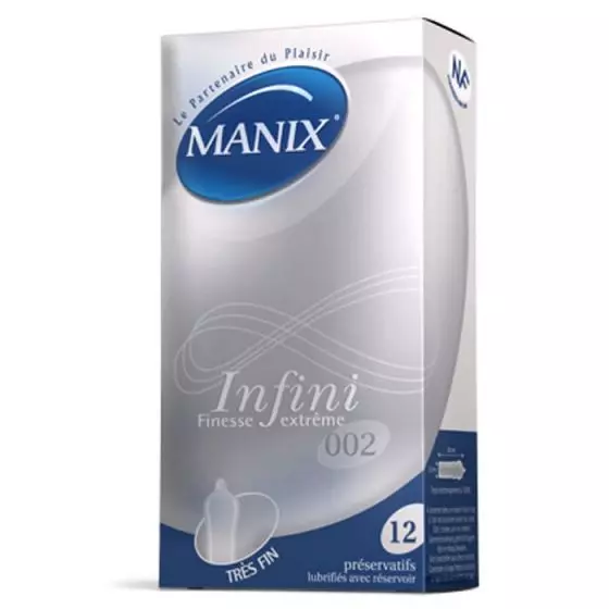 12 Preservativos Manix Infini