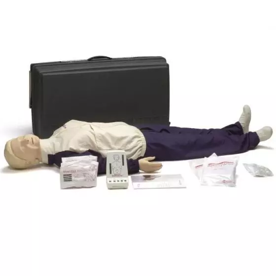 Maniquí para RCP Cuerpo entero Resusci Anne con SkillReporter W19607