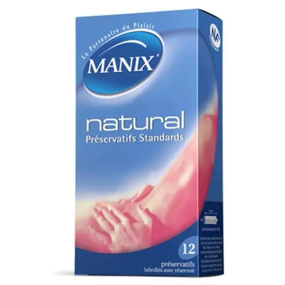 12 Preservativos Natural Manix
