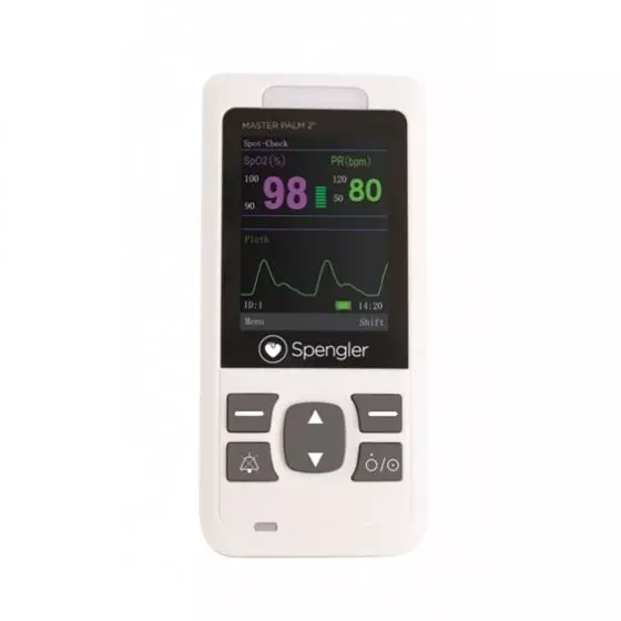 Oxímetro de pulso portátil Spengler Master Palm 2