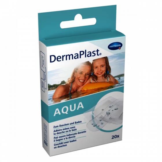 Apósitos hipoalergénicos Precotardos Hartmann DermaPlast Aqua