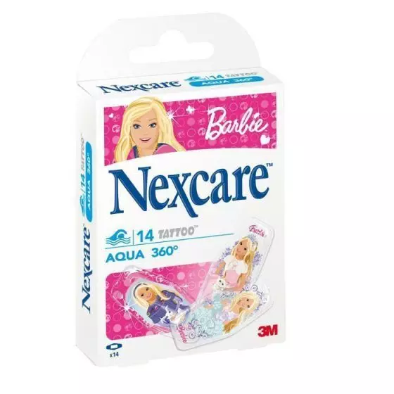 Tiras adhesivas 3M Nexcare Waterproof Barbie