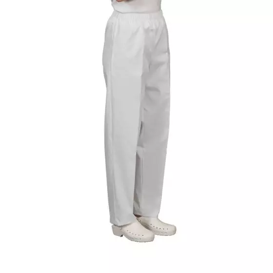 Pantalón médico mixto Pliki blanco Mulliez