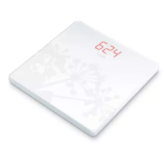 Báscula de baño de diseño Magic Blossom Beurer PS 40 