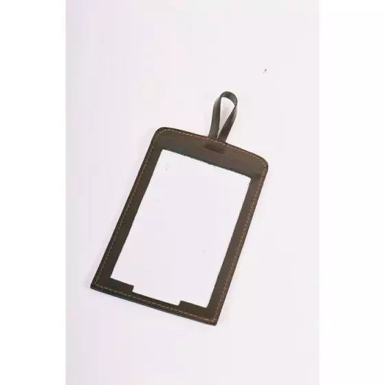 Porta caduceo Cuero Negro Deboissy