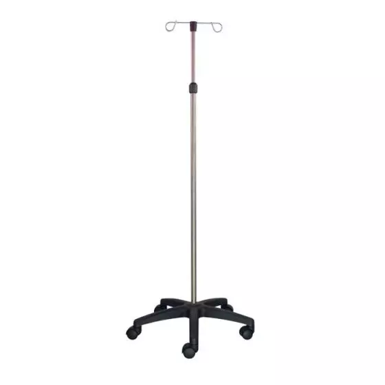 Porta suero Holtex ganchos inox