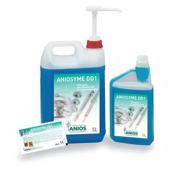 Detergente predesinfectante de la instrumentación Aniosyme DD1R