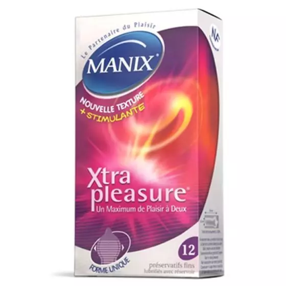 3 Preservativos Manix Xtra Pleasure