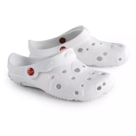 Zuecos sanitarios para hombre Schu'zz Globule Blanco