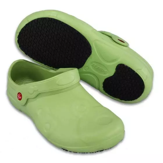 Zuecos Schu'zz Globule Pro, mujer, verde claro