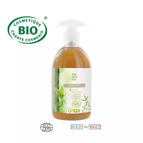 Jabón de Aleppo Bio 500 ml Green For Health