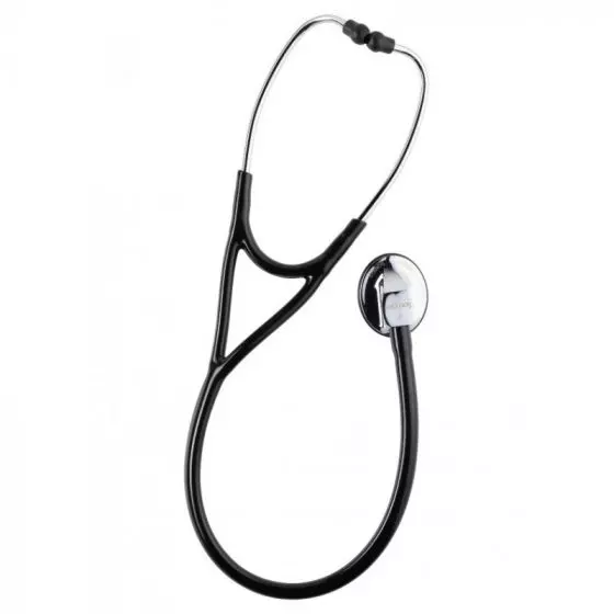 Fonendoscopio CardioSonic® campana sencilla color negro Spengler
