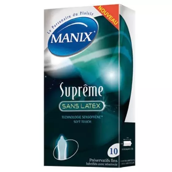 10 Preservativos Manix Suprême