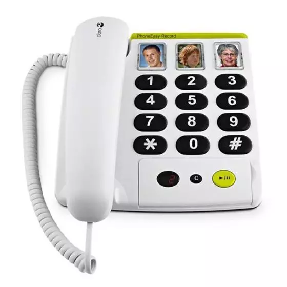 Teléfono Easy record 327cr Doro