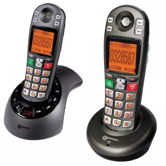 Teléfono amplificado Geemarc AMPLIDECT 285 Pack Duo
