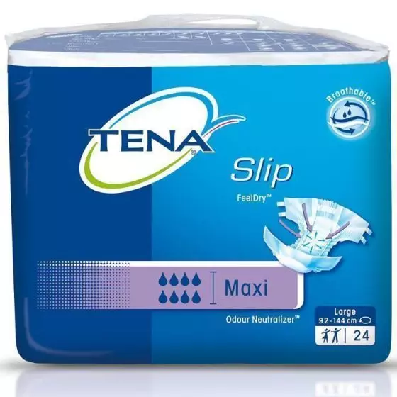 TENA Slip Maxi Large COMFIOAIR pack de 24 