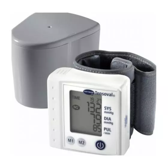 Tensiómetro de muñeca móvil clásico Tensoval Hartmann