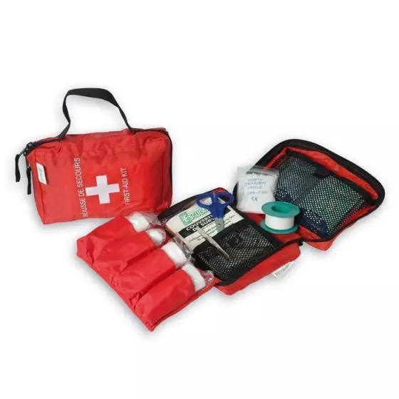 Kit de emergencia para coche 4 personas Esculape