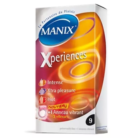 9 Preservativos Manix Xperiences