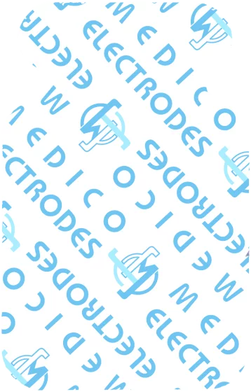 Electrodos ECG rectangulares con lengüeta TABS (carton de 1000 uds) de Medico Electrodes