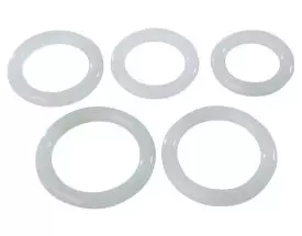 Pesarios de silicona autoclavables para el prolapso uterino