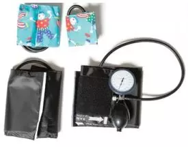 Tensiómetro aneroide Ø 65 mm con 4 manguitos Comed 