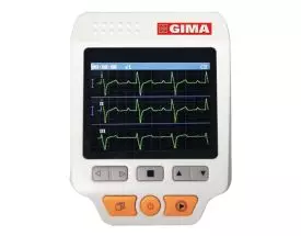 Monitor de ECG portátil Gima Cardio-C de 3 canales