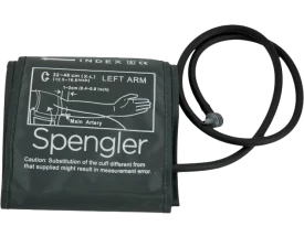 Manguito de tensión arterial gris Spengler para Autotensio y Tensonic (32-48 cm)