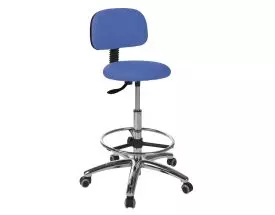 Taburete circular base de aluminio Ecopostural S5609