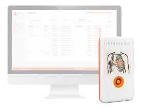 Electrocardiógrafo ECG Cardioline Touchecg HD+ Bluetooth (12 canales) para PC o tablet con Windows