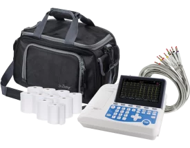 Pack promocional ECG Spengler Cardiomate 3 (3 pistas) con interpretación