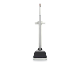 Bascula de columna inalámbrica Seca 704 s con barra de altura integrada