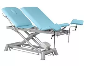 Camilla eléctrica de masaje y ginecología multifuncional 3 cuerpos con sistema periférico Ecopostural C7981