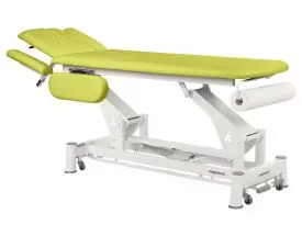 Camilla electrica de osteopatia, con sistema periférico Ecopostural C3544M48