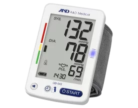 Tensiómetro electrónico de muñeca A&D UB-543 - con indicador de posición y pantalla grande