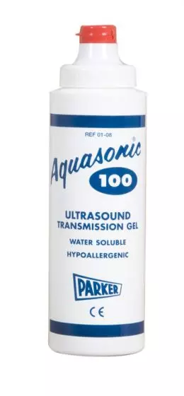 Frasco de 250ml de Gel Parker Aquasonic 100 Comed