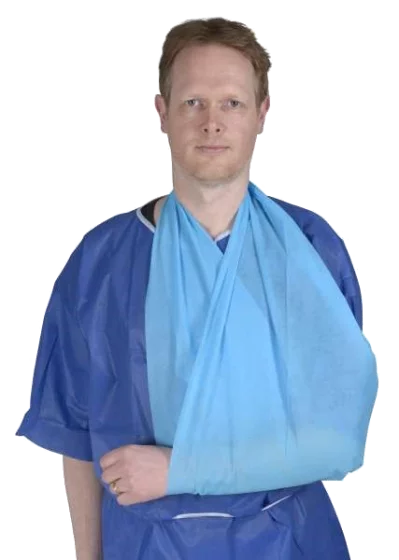 Cabestrillo de inmovilización triangular desechable Abena (caja de 200)