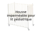 Funda impermeable para cama infantil