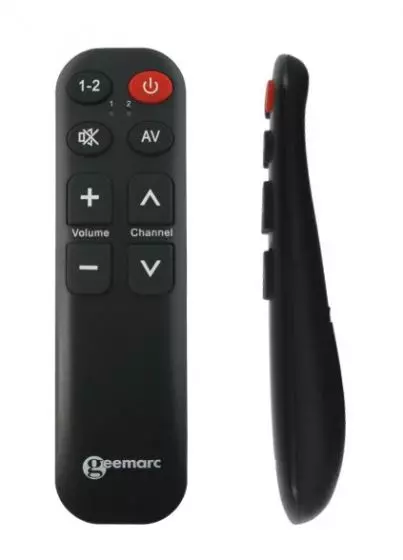 Mando a distancia con botones ampliados Easy TV5 Geemarc